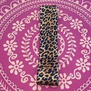Brand new leopard print booty band. Size heavy